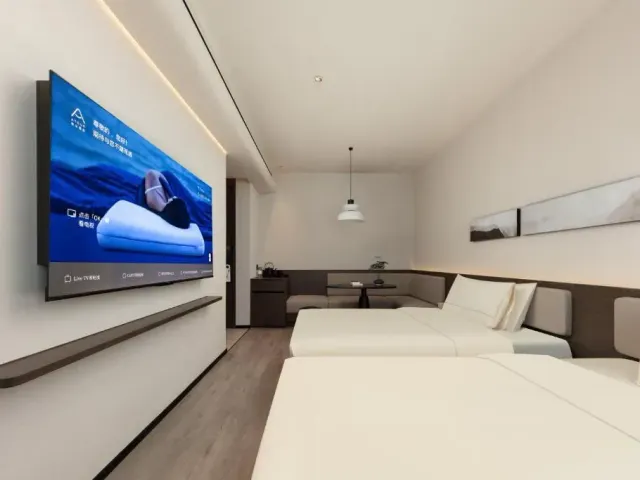 Atour Hotel Ningbo Railway Station Tianyige Moon Lake，照片 10