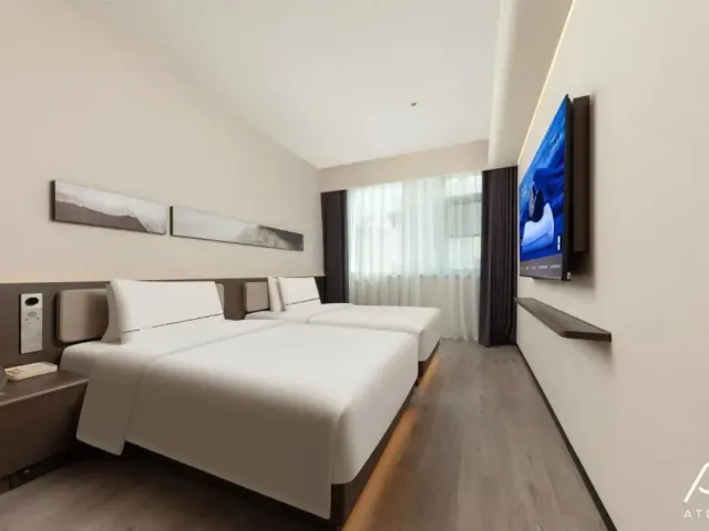 Atour Hotel Ningbo Railway Station Tianyige Moon Lake，照片 6