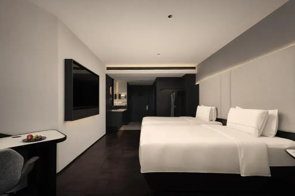 Atour Hotel Ningbo Rainbow South Road Yinzhou Garden，照片 7