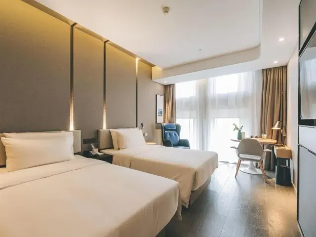 Atour Hotel Ningbo Sanjiangkou Bund Book City，照片 9